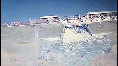 🌊 The Belgorod Reservoir dam continues to release water uncontrollably!