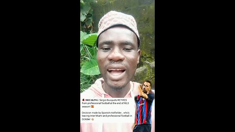 Sergio Busquets will retire at the end of the Season.. decision-made by the Spanish midfielder