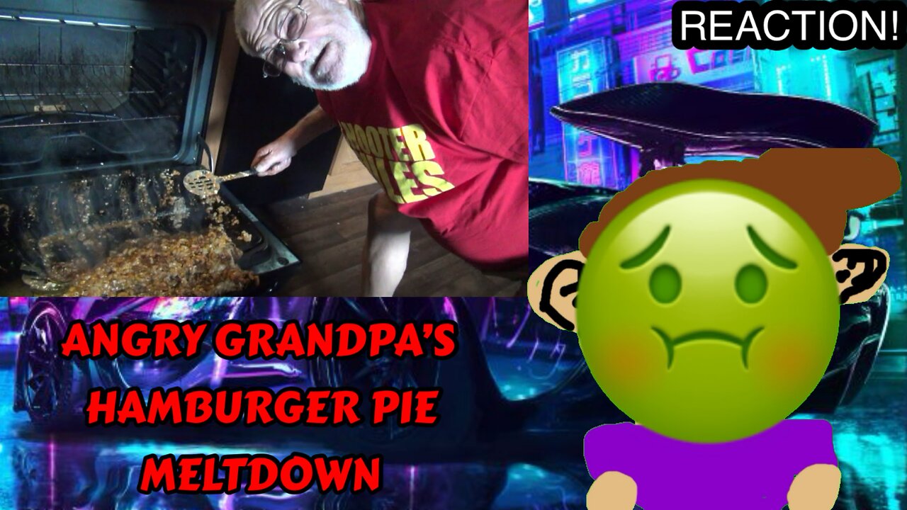 HAMBURGER PIE MELTDOWN! (TheAngryGrandpaShow) (Reaction)