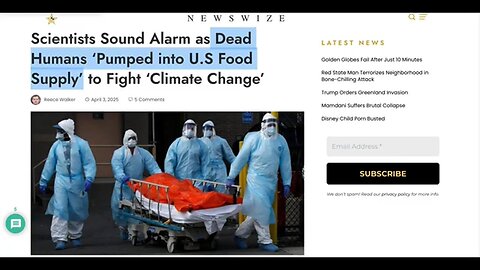 DE@D HUMAN REMAINS IN US FOOD SUPPLY GREAT SHAME - GMS - Greatmillstone