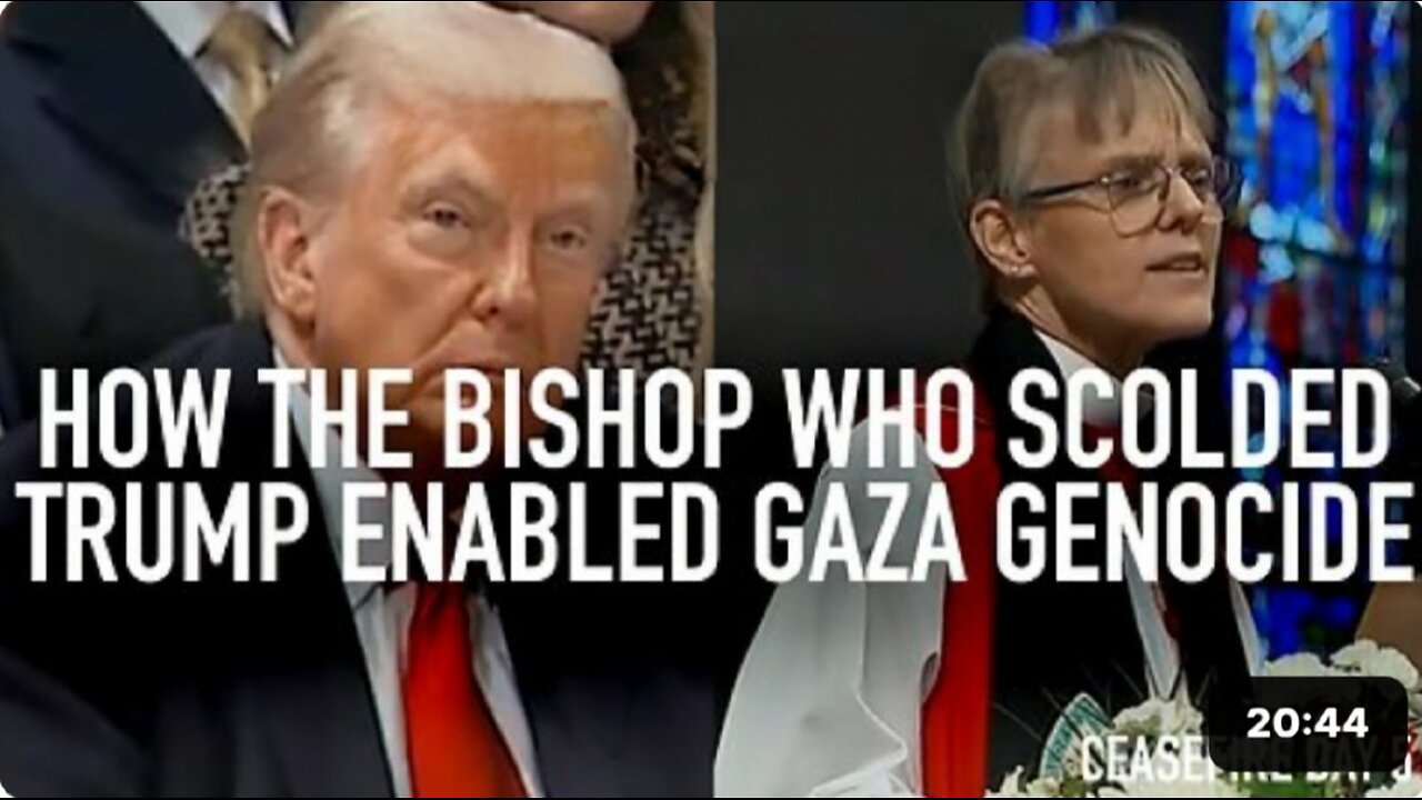 How the bishop who scolded Trump enabled Gaza genocide,
