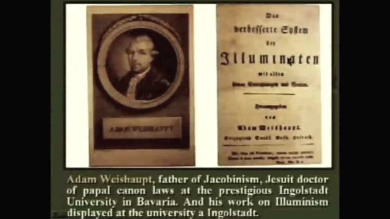 Adam Weishaupt, Papa Nero, “Fascism” & Jesuitical Masonry