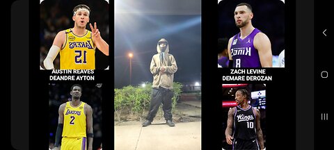 LAKERS VS KINGS WAT A NITE FO US AUSTIN REAVES DROPPED A 50 BOMB NO LUKA OR LEBRON KINGS AT FULL💪🏾🔵