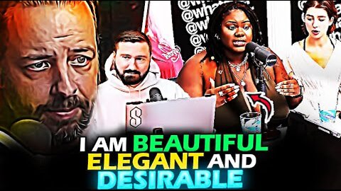 delusional OBESE 304 gets CLOWNED ON for saying she's BEAUTIFUL and DESIRABLE