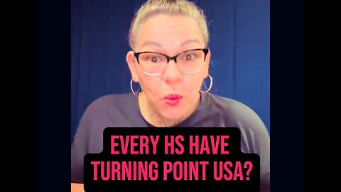 Every HS Have Turning Point USA? 😱 #ASL #deaf #signlanguage