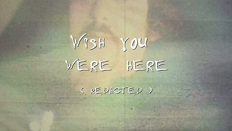 Wish You Were Here ( Redacted )