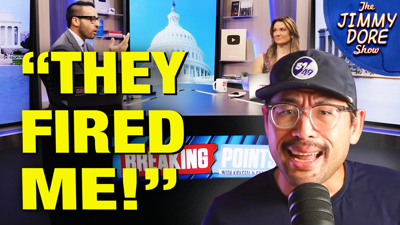 James Li FIRED From Breaking Points For Telling The Truth About Israel!