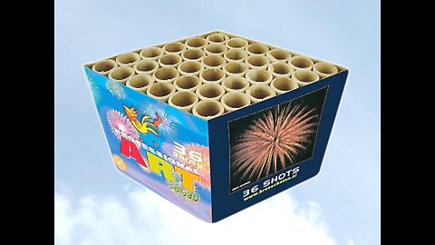 BKV - Professional Art 5039 - 36 Schots Vuurwerk Cake