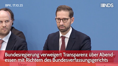 Bundesregierung verweigert Transparenz über Abendessen mit Richtern des Bundesverfassungsgerichts