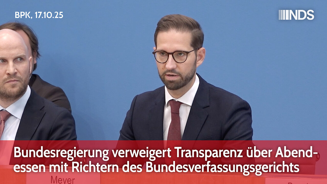 Bundesregierung verweigert Transparenz über Abendessen mit Richtern des Bundesverfassungsgerichts