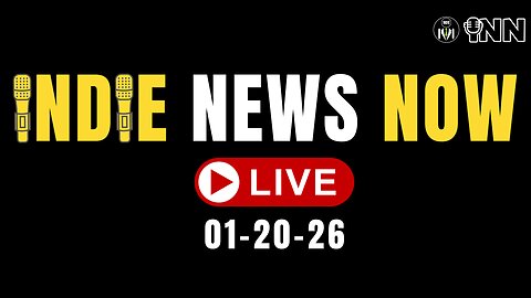 Israel, Mossad, CIA & ICE Reign of Terror on Iran, Gaza, West Bank, US | IndieNewsNow LIVE! 01-20-26