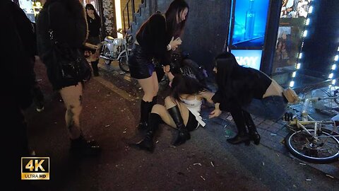 ［Hongdae 4K］Seoul Night Walk!! ~ Absolutely crazy club street in Hongdae ~ !!