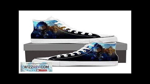 Mass Effect Urdnot Wrex Battlemaster Canvas High-Top Shoes Review