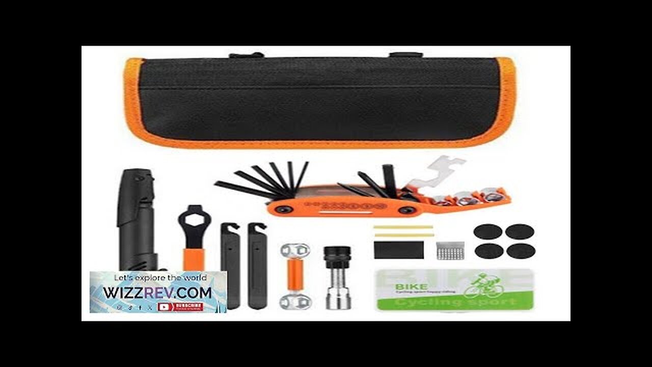 XANES Bicycle Repair Tool Maintenance Tools Sets Bike Ferramenta Kit Bag Pump Review