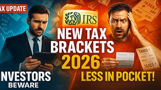 IRS 2026 Tax Brackets — Your Take-Home Pay Is at Risk! 💸