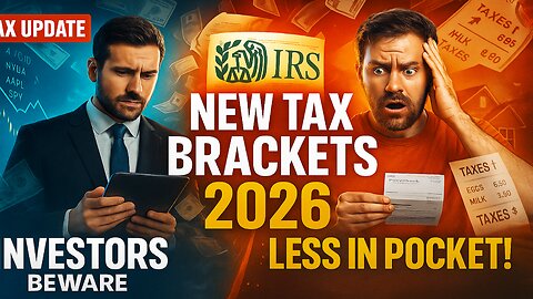 IRS 2026 Tax Brackets — Your Take-Home Pay Is at Risk! 💸