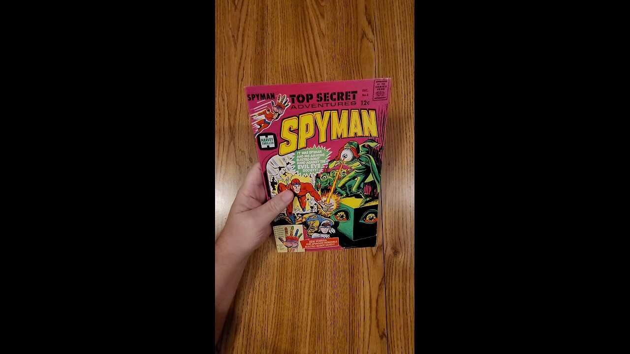 Spyman #2 Harvey Comics #QuickFlip Comic Book Review #comichaul