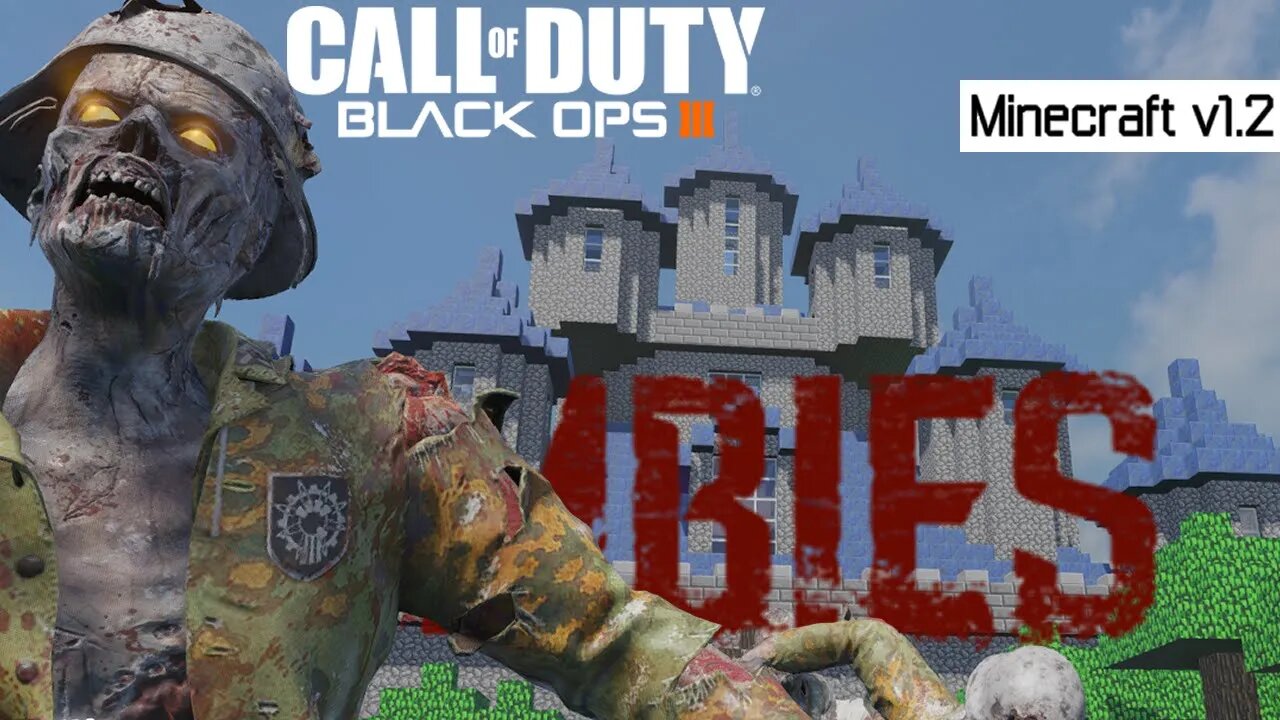 Minecraft's gotten weird!║Call Of Duty 3_ Zombies║