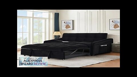 3 in 1 Sleeper Sofa Couch Bed with USB & Type C Review