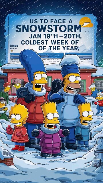 Simpson predicts some unusual facts on January 19th
