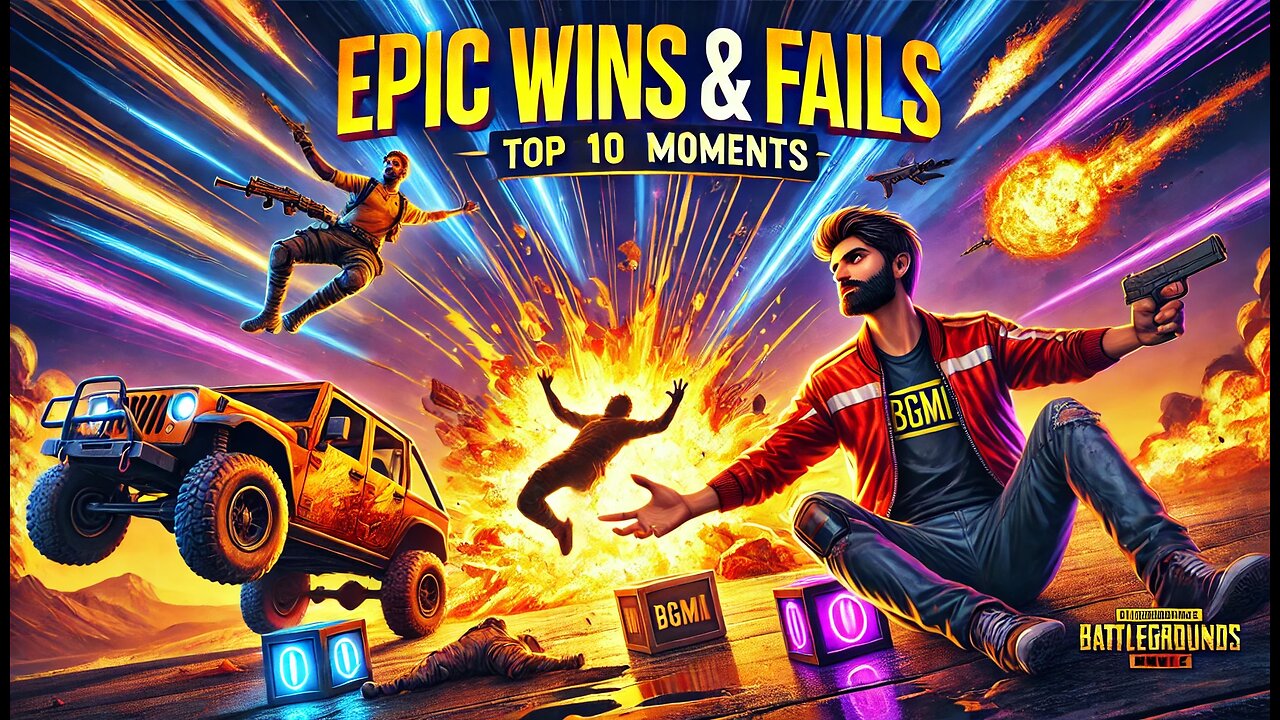 Epic Wins & Fails: Top 10 Moments in BGMI