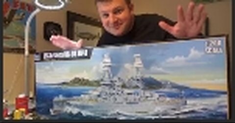 1/200 USS Arizona By Trumpeter Video 1
