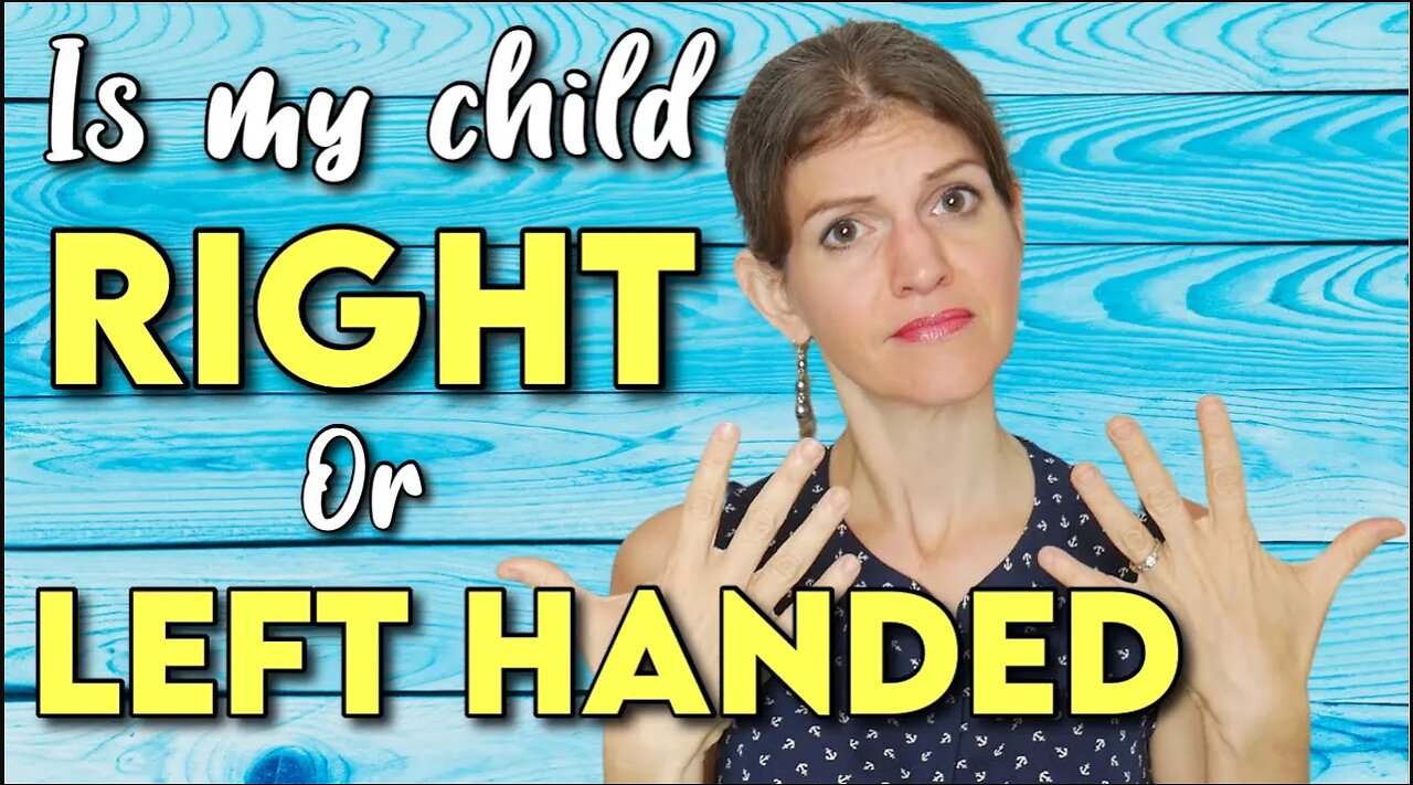 How to know if your child is LEFT or RIGHT HANDED?