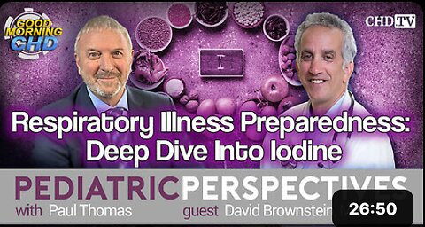 Respiratory Illness Preparedness: Deep Dive Into Iodine