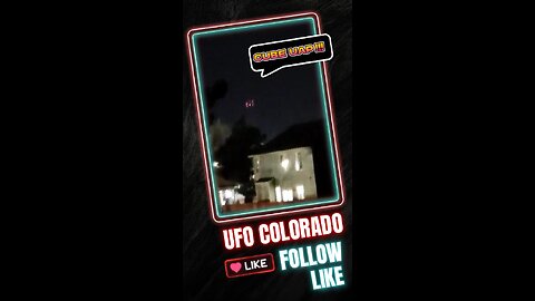 A cubic UFO UAP was spotted in Colorado in November.