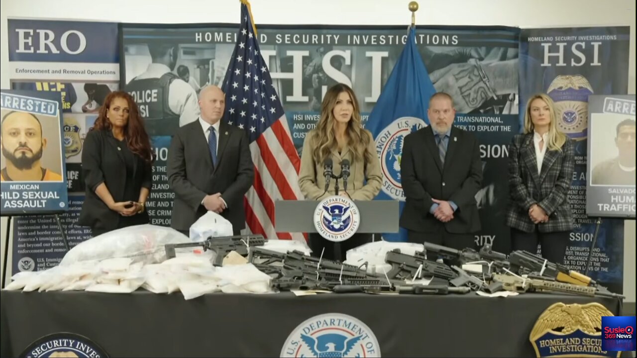 Kristi Noem discusses ICE operations in Minnesota
