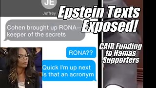 Epstein Texts Exposed. CAIR Funding to Hamas Supporters. B2T Show, Nov 19, 2025