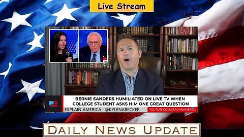 x503a: Explain America - Bernie Sanders HUMILIATED on Live TV When College Student Asks Him