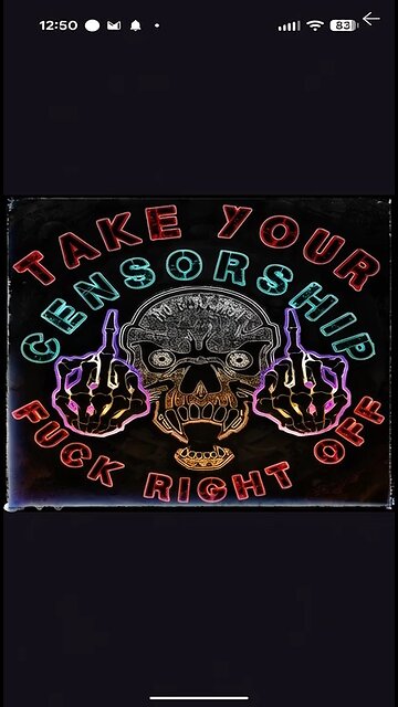 Take Your Censorship And Fuck Right Off!