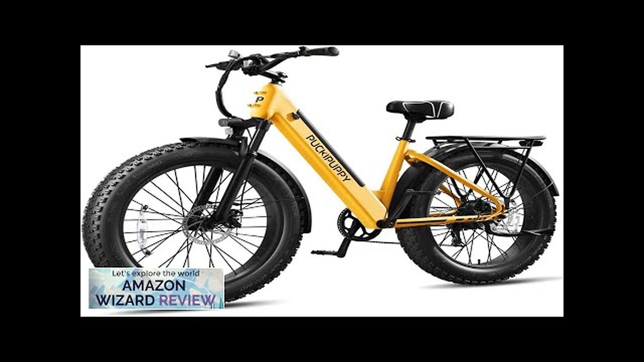 Electric Bike for Adults 30MPH 40Miles PUCKIPUPPY Ebike 750W with 15AH Removable Review