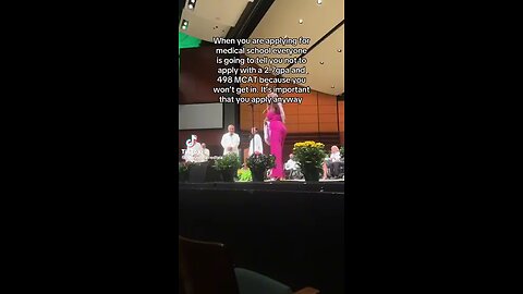 When you are applying for medical school everyone is going to tell you not to apply with a 2.7gpa