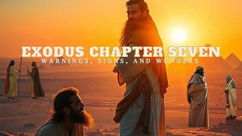 Exodus Chapter 7 Bible Study: God's Confrontation With Pharaoh