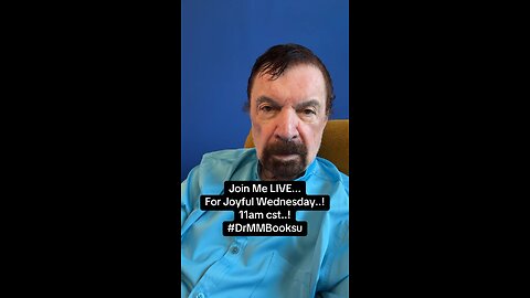 Join Me LIVE... For Joyful Wednesday..! 11am cst..! #DrMMBooks