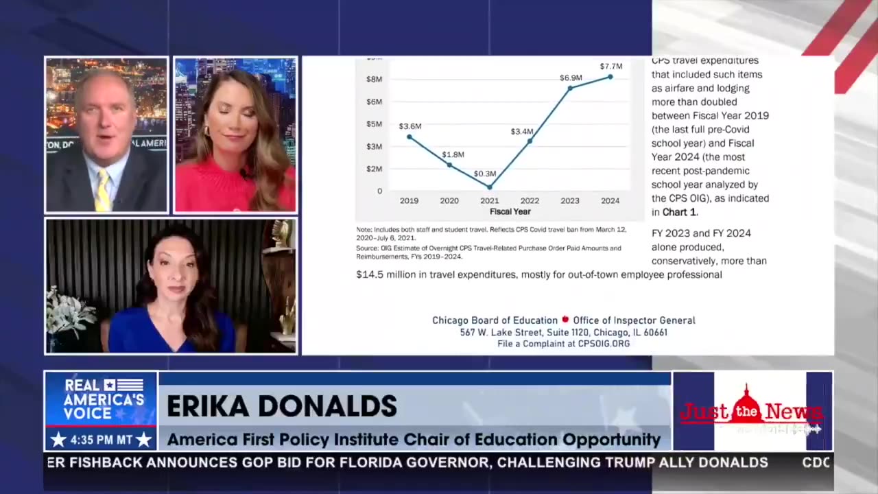 Ericka Donalds says Chicago schools overspending on needless travel