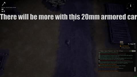 Sniping People With A 20mm Armored Car (Foxhole)