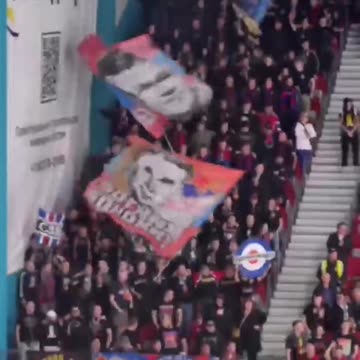 Moscow army (CSKA) fans celebrated the 50th anniversary