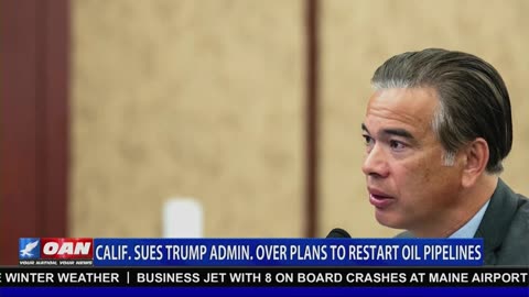California sues the federal government after approval to restart offshore oil pipelines
