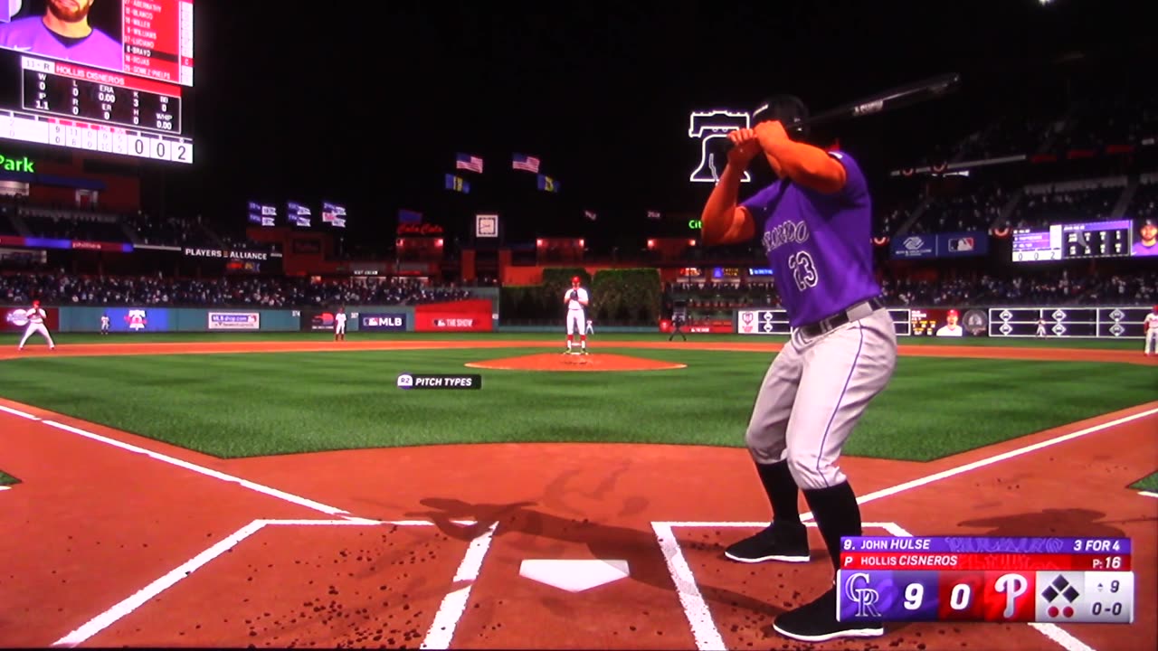 MLB The Show: Colorado Rockies vs Philadelphia Phillies (S9 NLCS G1)