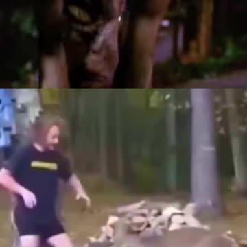 Ice Cube fights a deer VS. Derrick Klotter's REAL deer fight