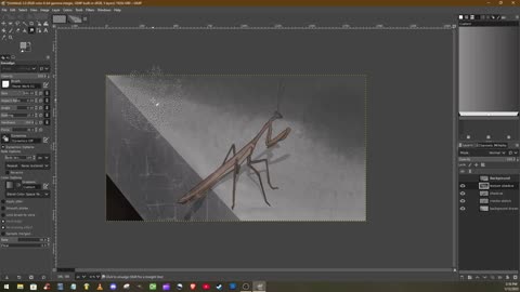 Speed Drawing - Praying Mantis