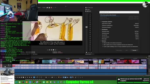 trabajando en la pelicula - The thief and the cobbler - Parte2