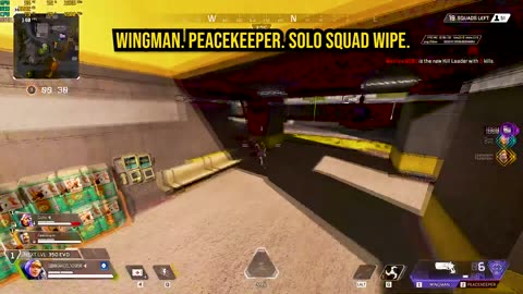 Wattson 1v3 Clutch with Wingman & Peacekeeper | Apex Legends World's Edge Gameplay