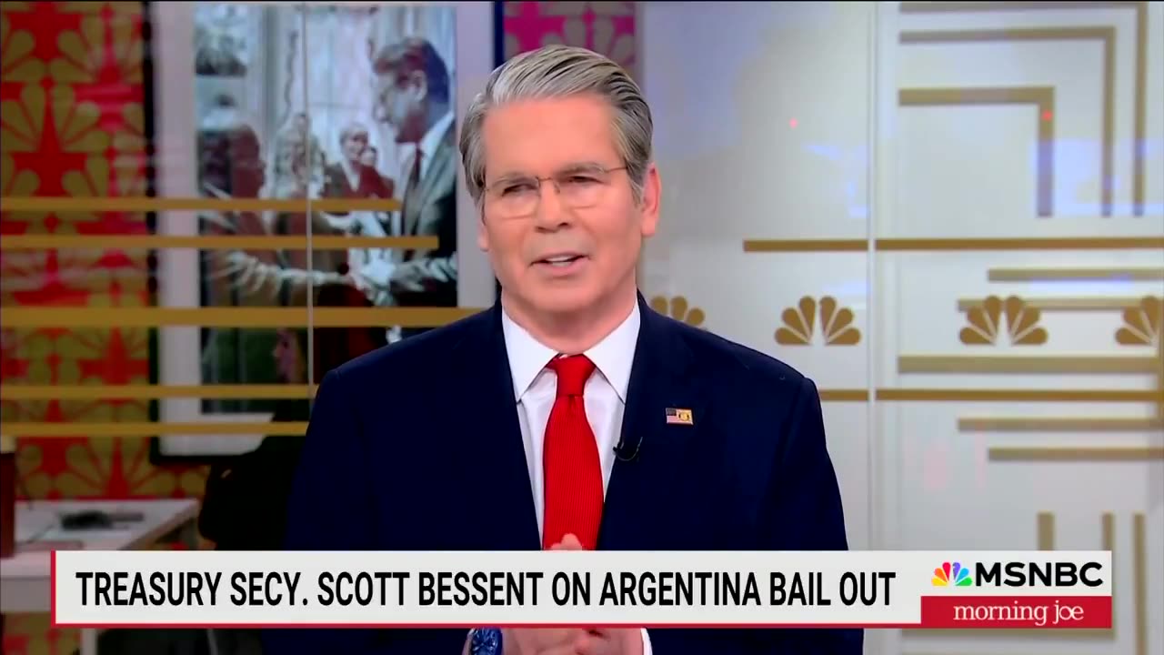 Treasury Secretary Scott Bessent cooks MSNBC