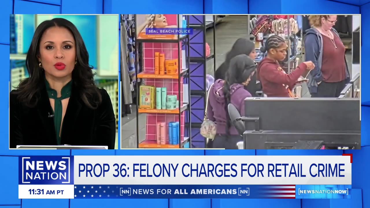 2 alleged shoplifters learn retail crime is now a felony in California | NewsNation Now | NewsNation