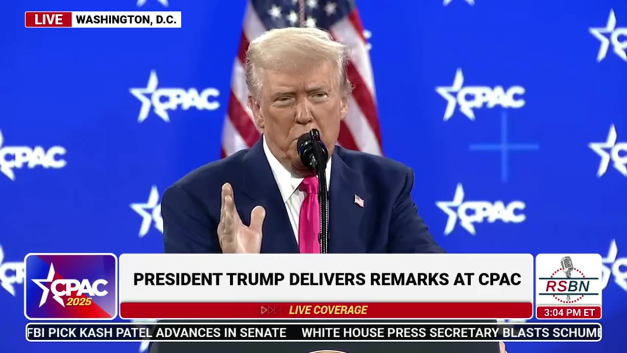 FULL SPEECH: President Donald J. Trump Headlines CPAC 2025!!! - 2/22/25