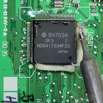 How to drag solder SMD components #101